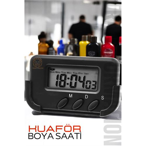 ModaCar Kuaför Boya Kronometresi Berber Kuaför Dijital Zamanlayıc