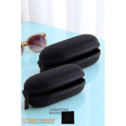 Modacar Kumaş Kaplı Gözlük Kabı Gözlük Koruma Kılıfı 2 li SET Modacar Kumaş Kaplı Gözlük Kabı Gözlük Koruma Kılıfı 2 li SET