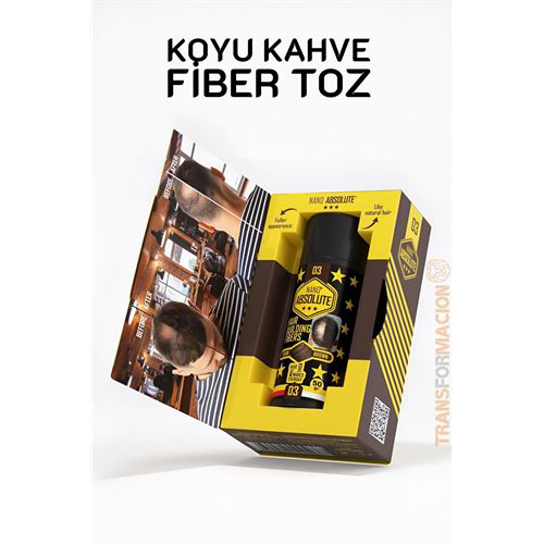 ModaCar Saç Dolgunlaştırıcı Fiber Topik Toz KOYU TON KAHVERENGİ