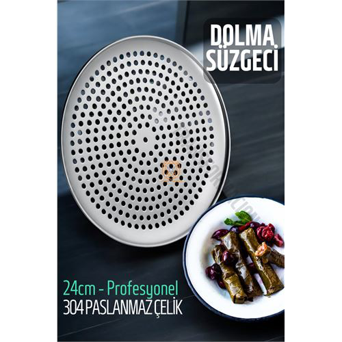 ModaCar Sarma Dolma Süzgeci 24 cm 304 Paslanmaz Çelik ModaCar Sarma Dolma Süzgeci 24 cm 304 Paslanmaz Çelik