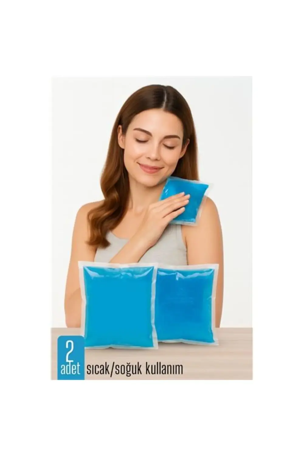 Modacar Sıcak Soğuk Kompres Jel 2 Lİ PAKET Cold Pack Hot Pack Şiş