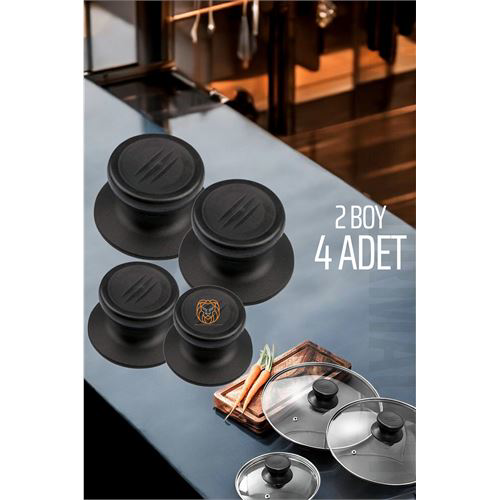 ModaCar Tencere Tava Tepesi Tencere Tava Kapağı Tutucu 2 Boy 4 Ad ModaCar Tencere Tava Tepesi Tencere Tava Kapağı Tutucu 2 Boy 4 Ad