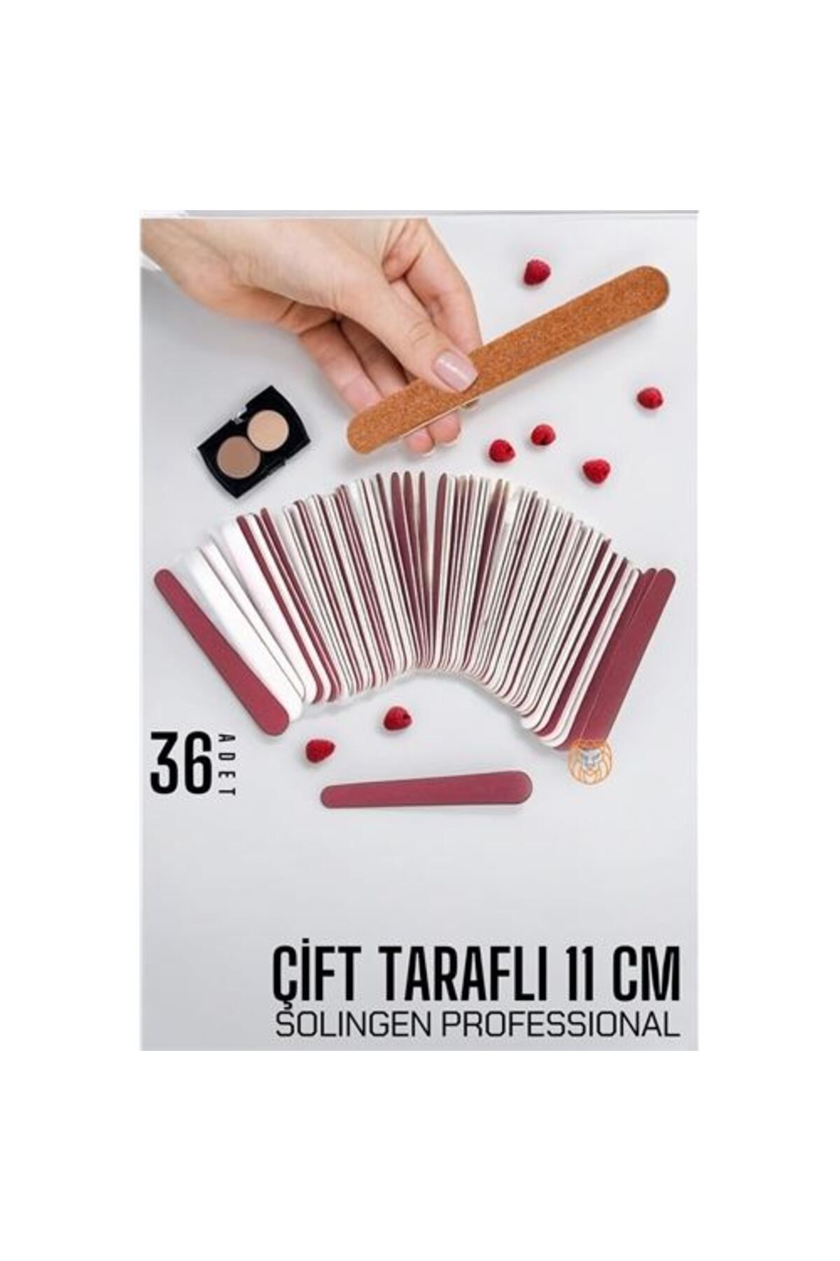 ModaCar Tırnak Törpüsü Kullan-At Çift Taraflı 36 ADET Solingen Professional