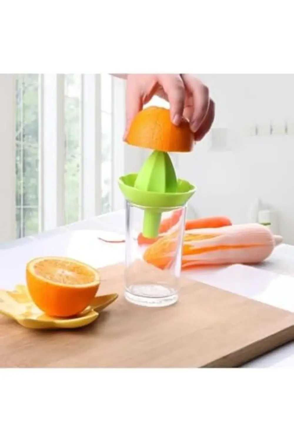 modaflux 1 Arada Pratik Narenciye Sıkacağı, Hunili Portakal Sıkma