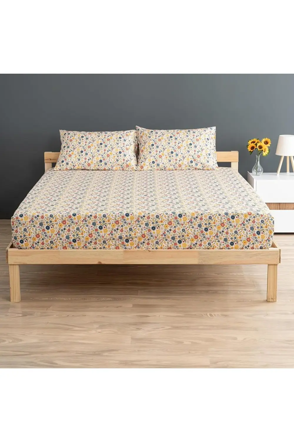 modaflux 100X200 Fited Çarşaf Seti, Sarı polynova 395519