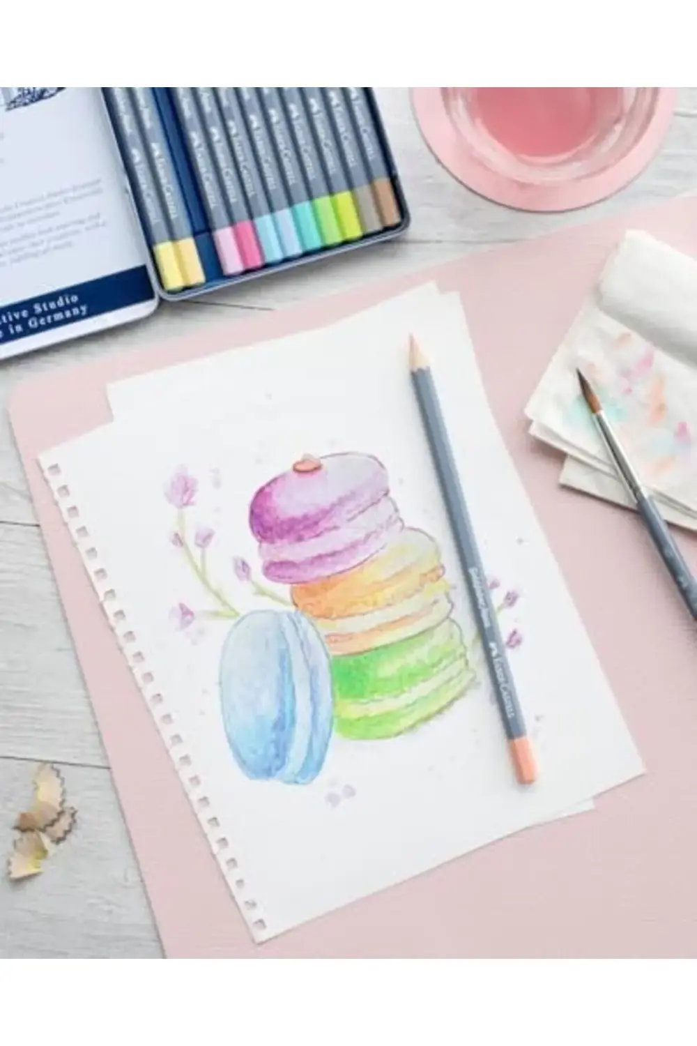 modaflux 12’li Pastel Renkler, Yüksek Pigmentli, Suya Dayanıklı,