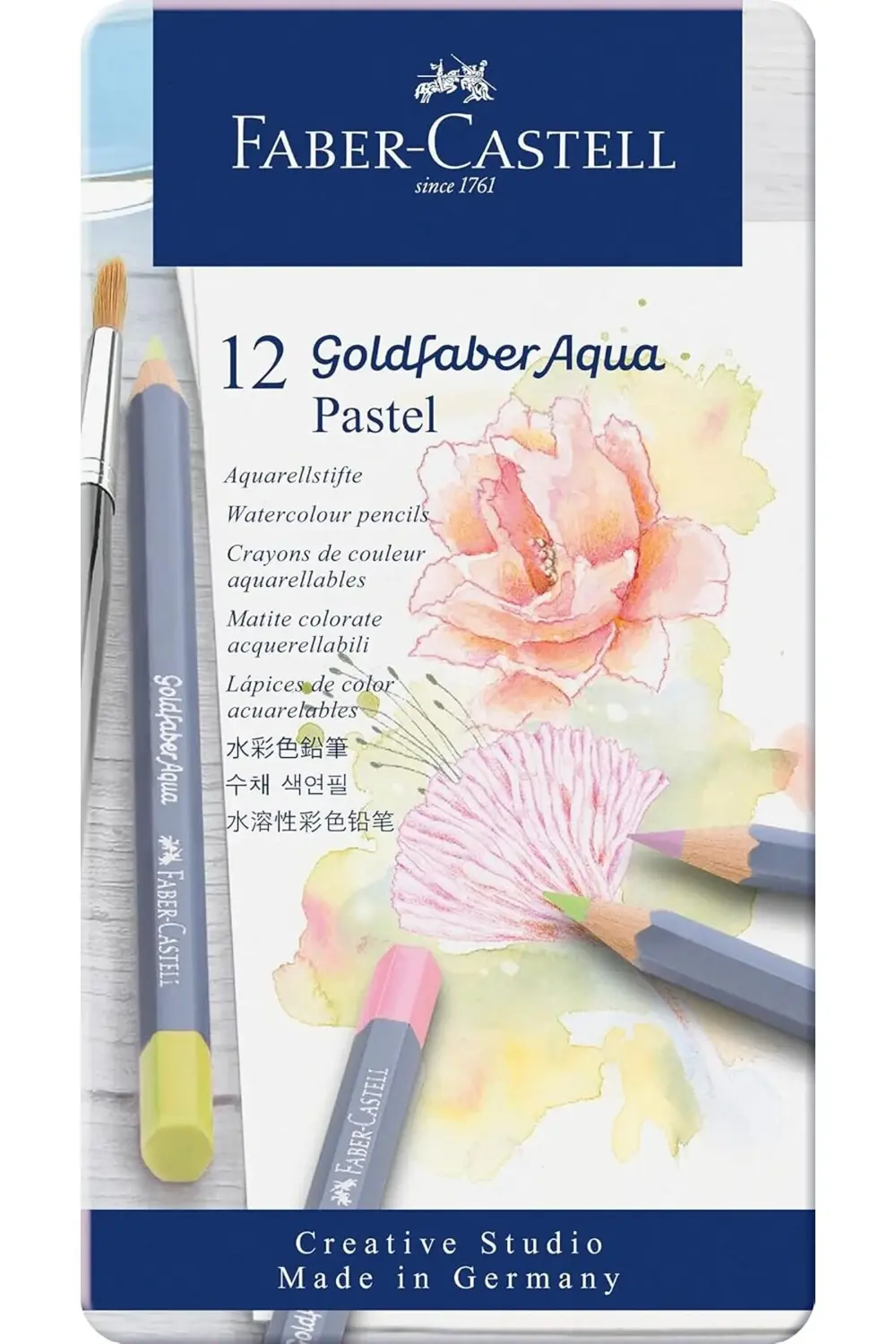modaflux 12’li Pastel Renkler, Yüksek Pigmentli, Suya Dayanıklı,