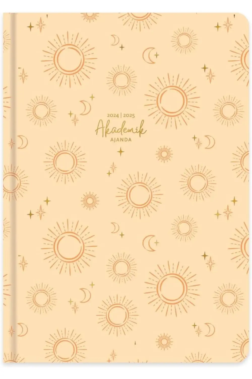 modaflux 17 * 24 Ciltli Akademik Ajanda - Etnik polynova 395519
