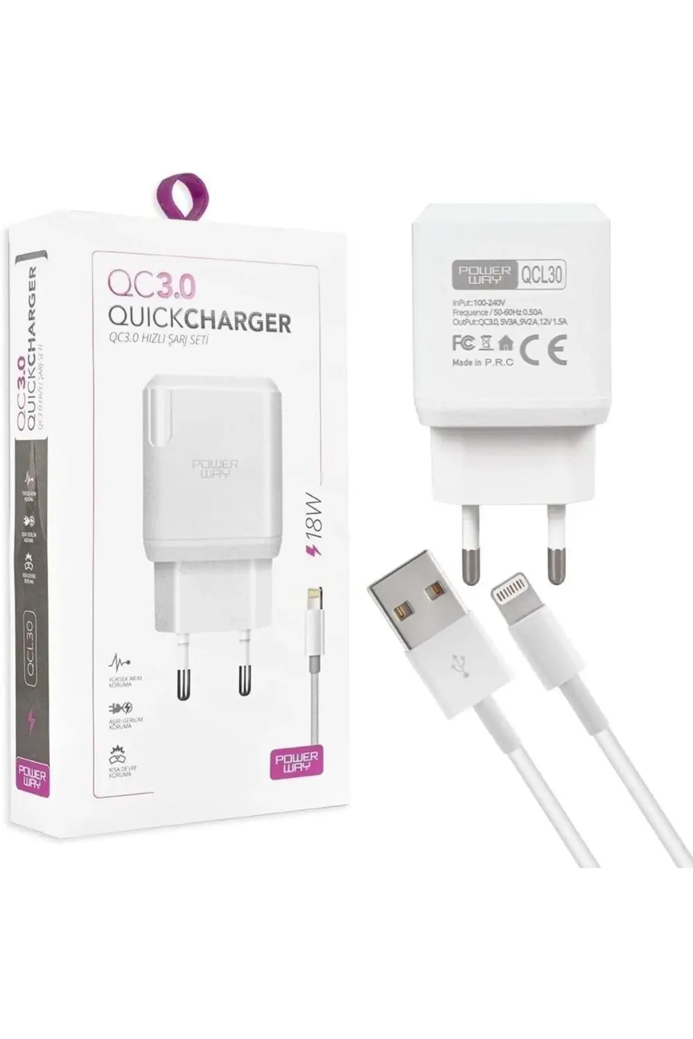 modaflux 18w Hızlı Şarj Şarj Cihazı (kablo Dahil) polynova 395519