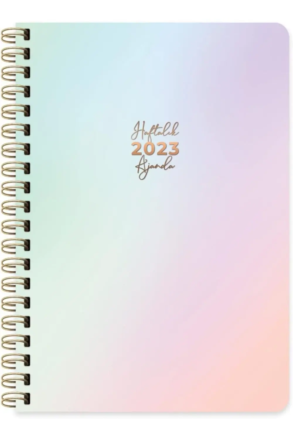 modaflux 2023 A5 Sert Kapak Haftalık Ajanda polynova 395519