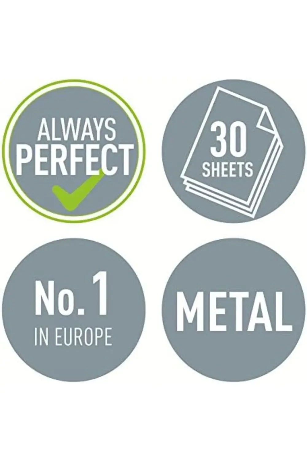 modaflux 30 Sayfa Kapasiteli Delgeç, Siyah polynova 395519