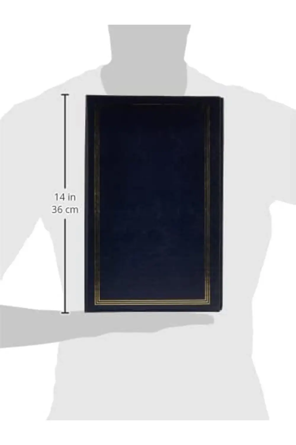 modaflux 300 4 x 6 Ring Bound Album, lacivert, mavi polynova 3955