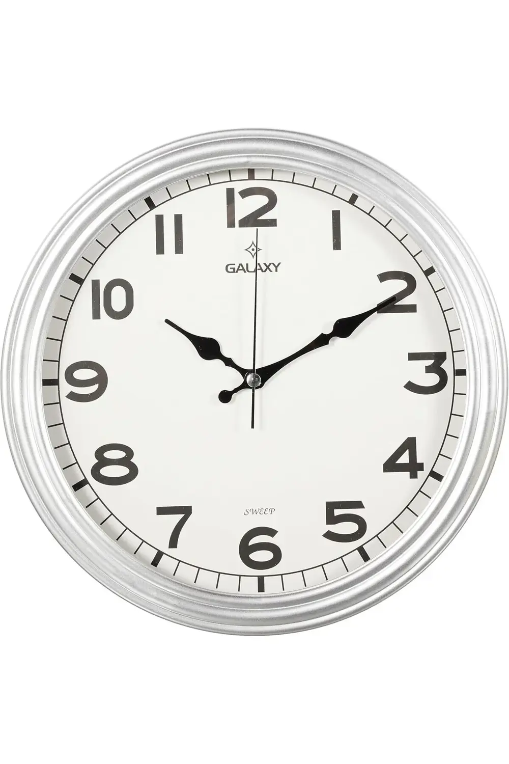 modaflux 31 Cm Dekoratif Gerçek Cam Sessiz Mekanizma Duvar Saati