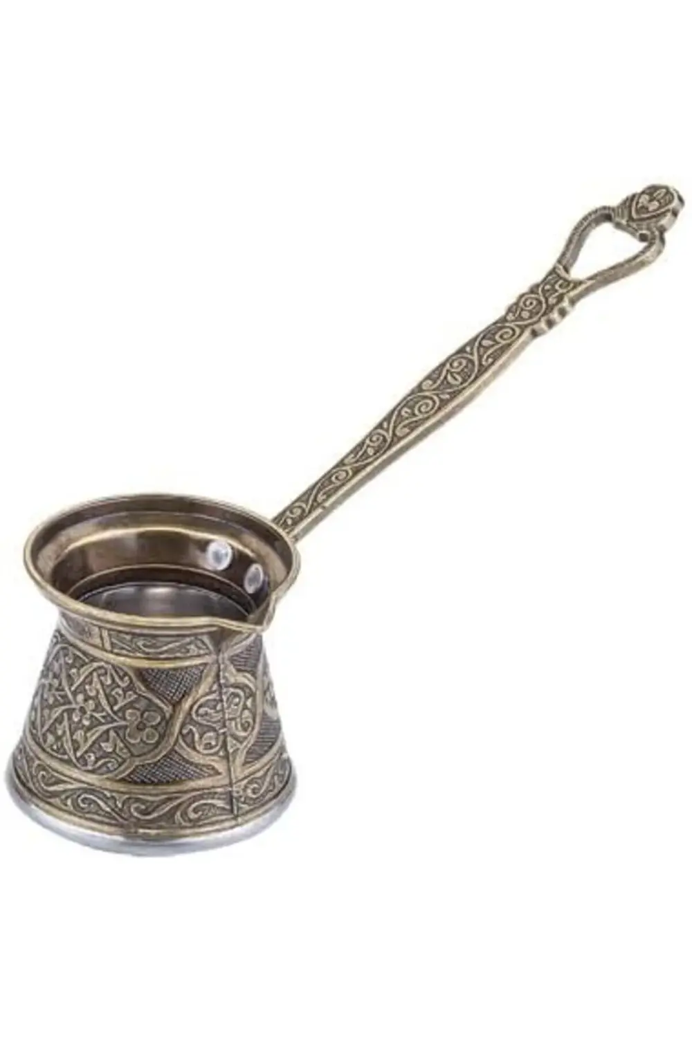 modaflux 4 Döküm Kahve Cezvesi 3-4 Kişilik Yeşil Renk polynova 39