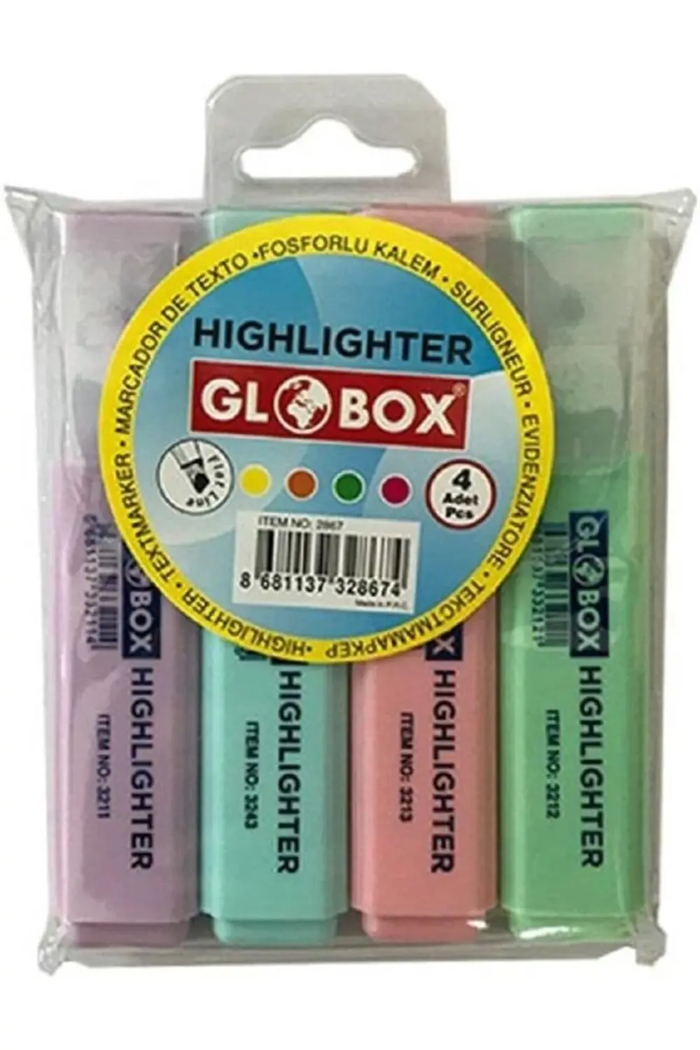 modaflux 4lü Pastel Renk polynova 395519