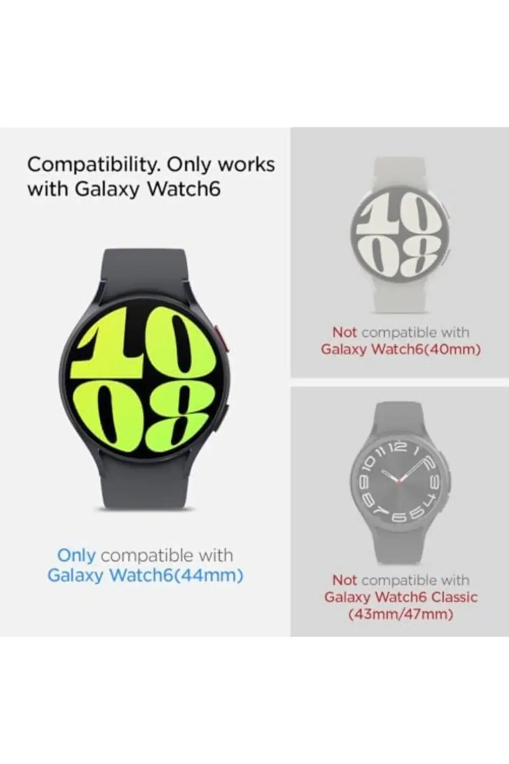 modaflux 6 (44mm) Cam Ekran Kurulum Glas.tR EZ Fit Slim HD (2 Ade