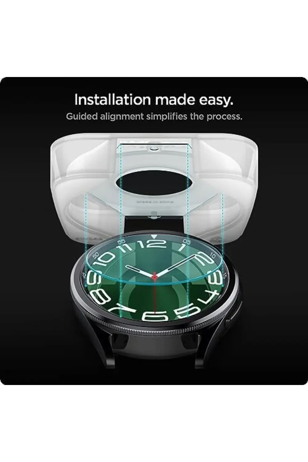 modaflux 6 (47mm) Cam Ekran Kurulum Glas.tR EZ Fit Slim HD (2 Ade