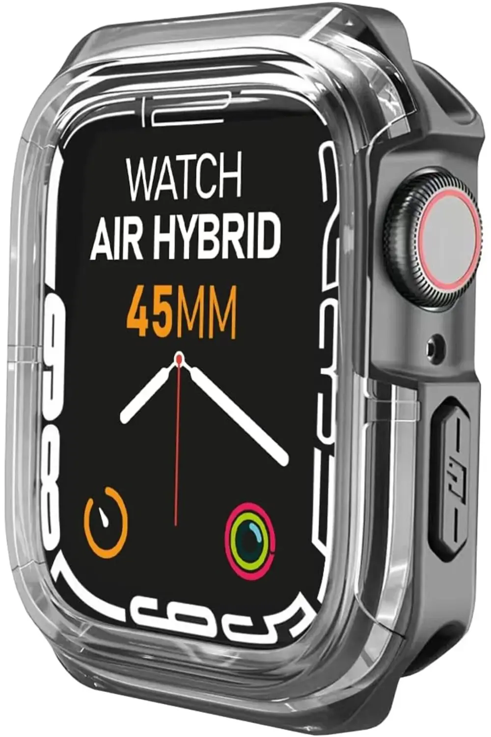 modaflux 8/7 Uyumlu Air Kılıf 45mm, Darbeye Dayanıklı Silikon Kıl