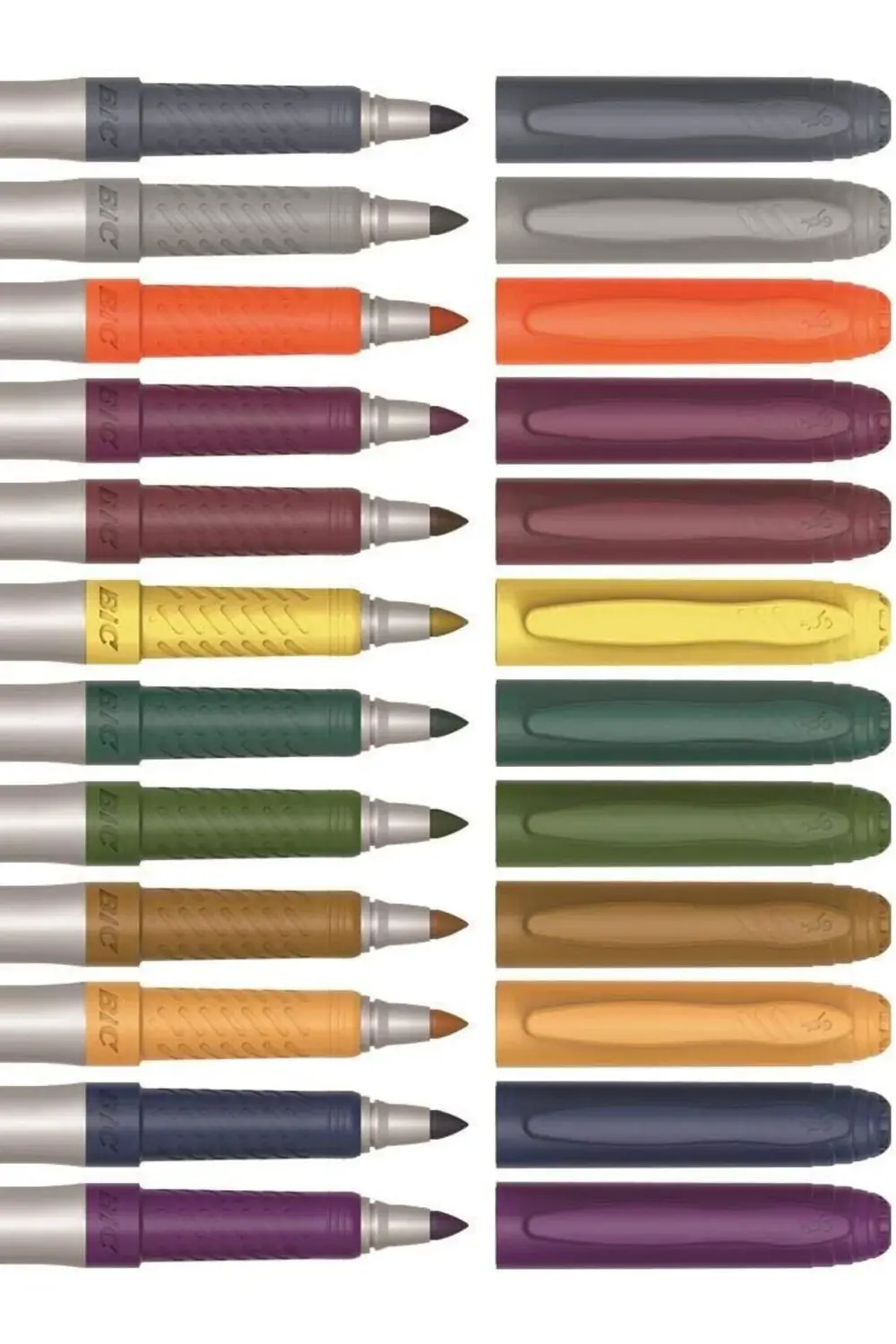 modaflux 961443 Permanent Markör, Pastel, 6'lı Blister polynova 3