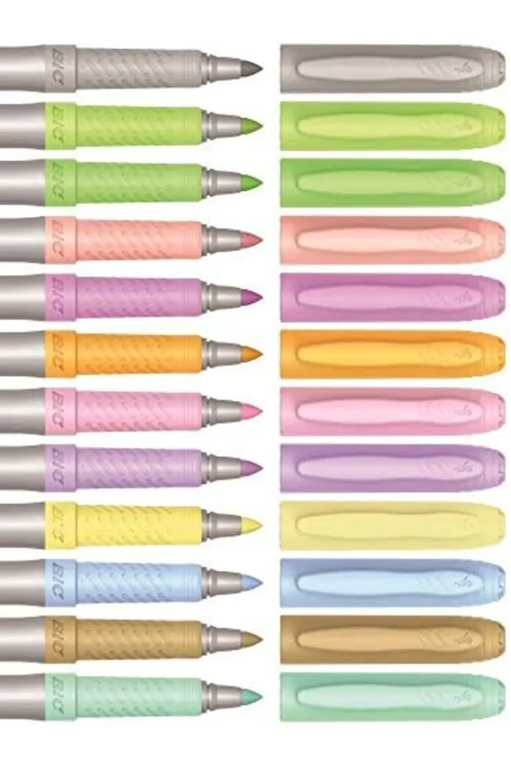 modaflux 961443 Permanent Markör, Pastel, 6'lı Blister polynova 3