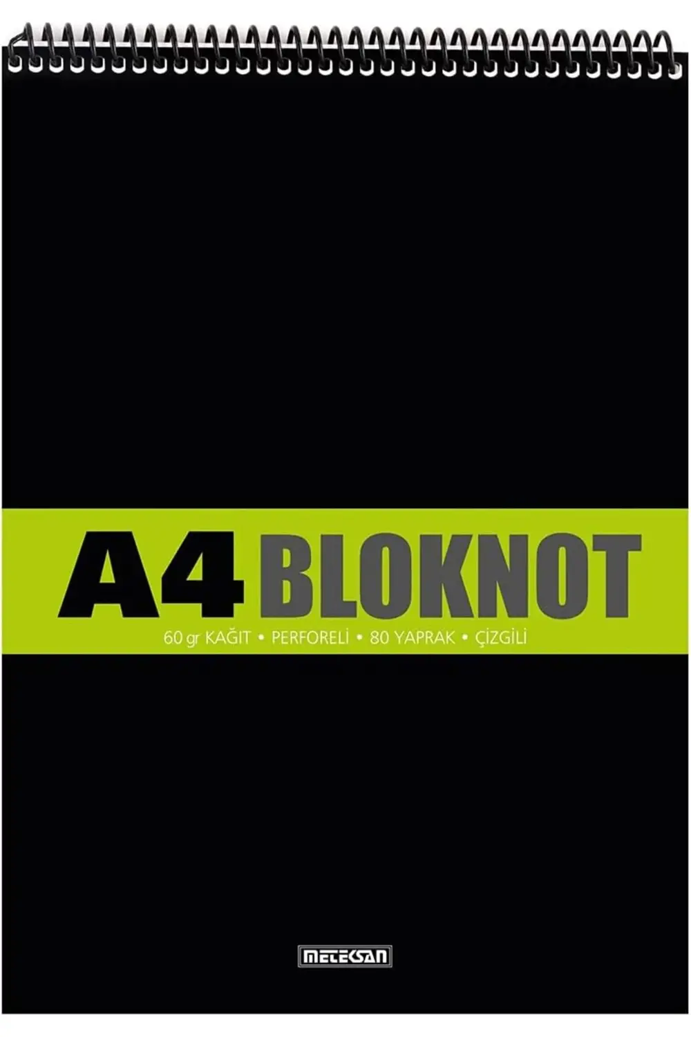 modaflux A4 Pet Spiralli Bloknot 80 Yaprak 2'li Paket, Çizgili po