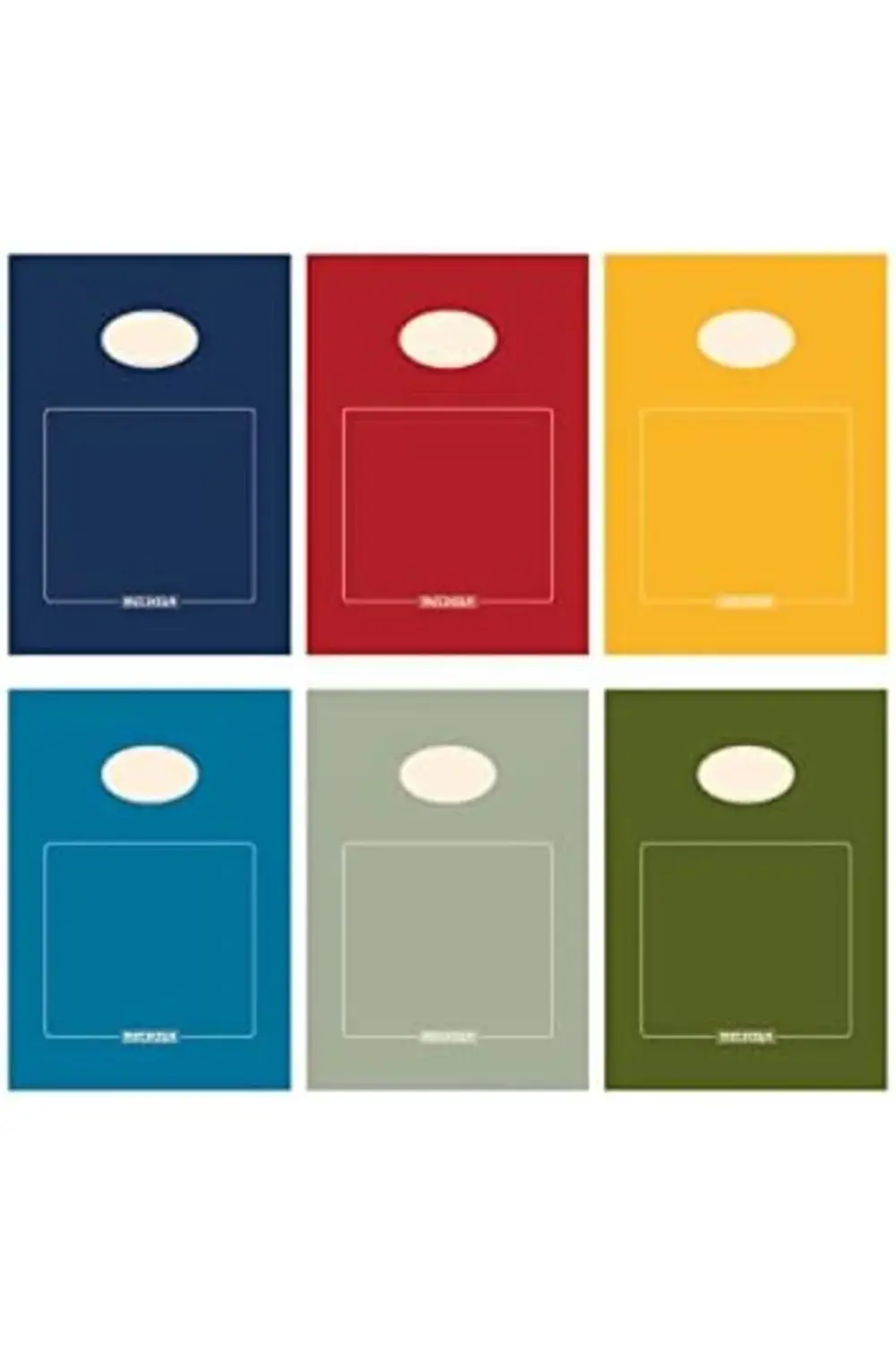 modaflux A5 Karton Kapaklı Bloknot, Ofis Serisi, 80 Yaprak, Düz,