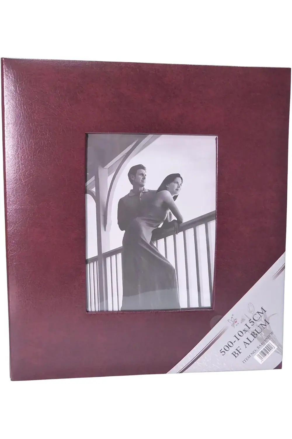 modaflux ALBÜM 10x15 500'Lük Vinleks Deri Fotoğraf Albümü (KAHVER