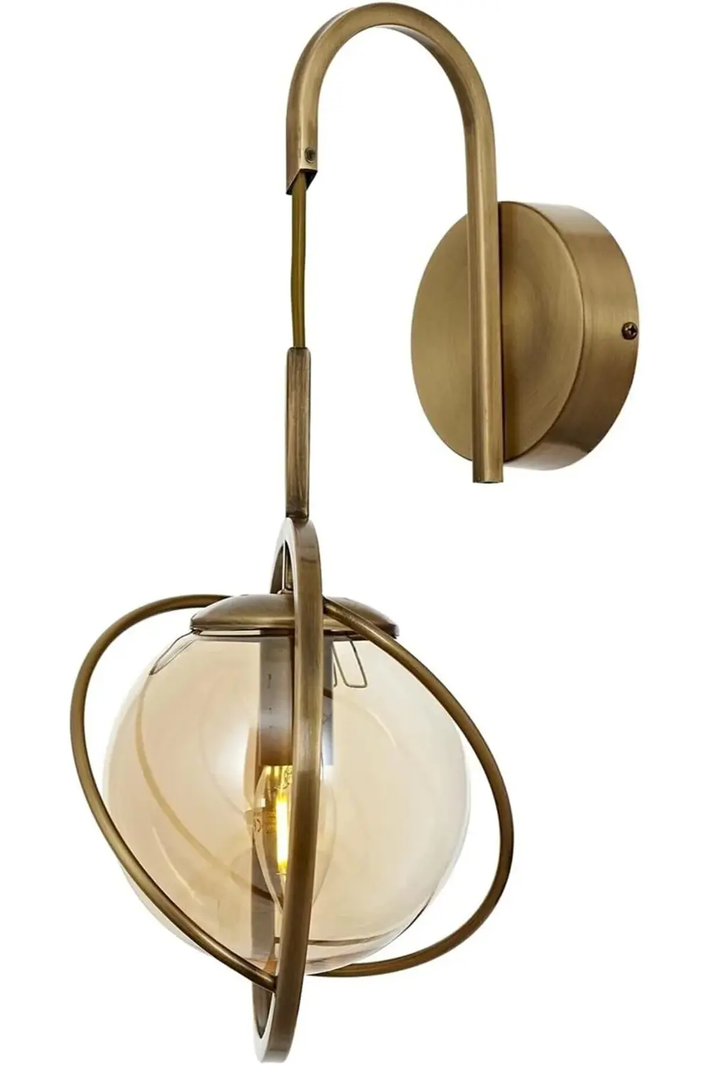 modaflux AP-60291-1E Eskitme Kaplama E14 Metal Cam 22x24cm polyno