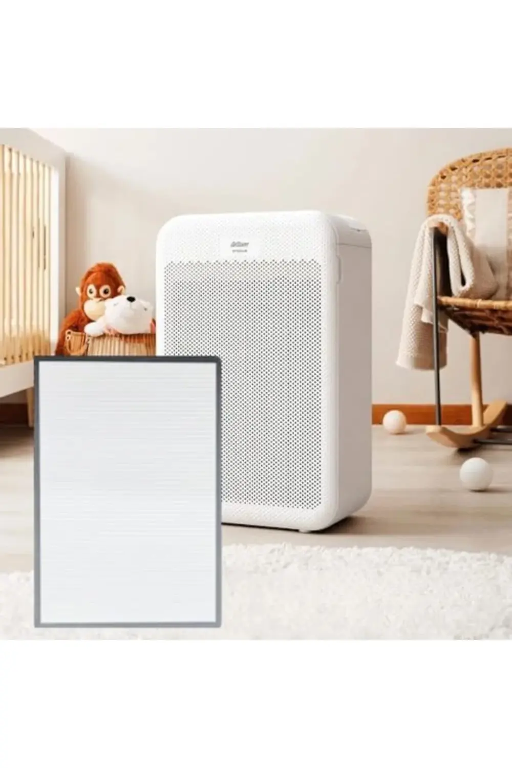 modaflux AR0150 Optima Air ile Uyumlu Hava Temizleme Cihazı Karbo