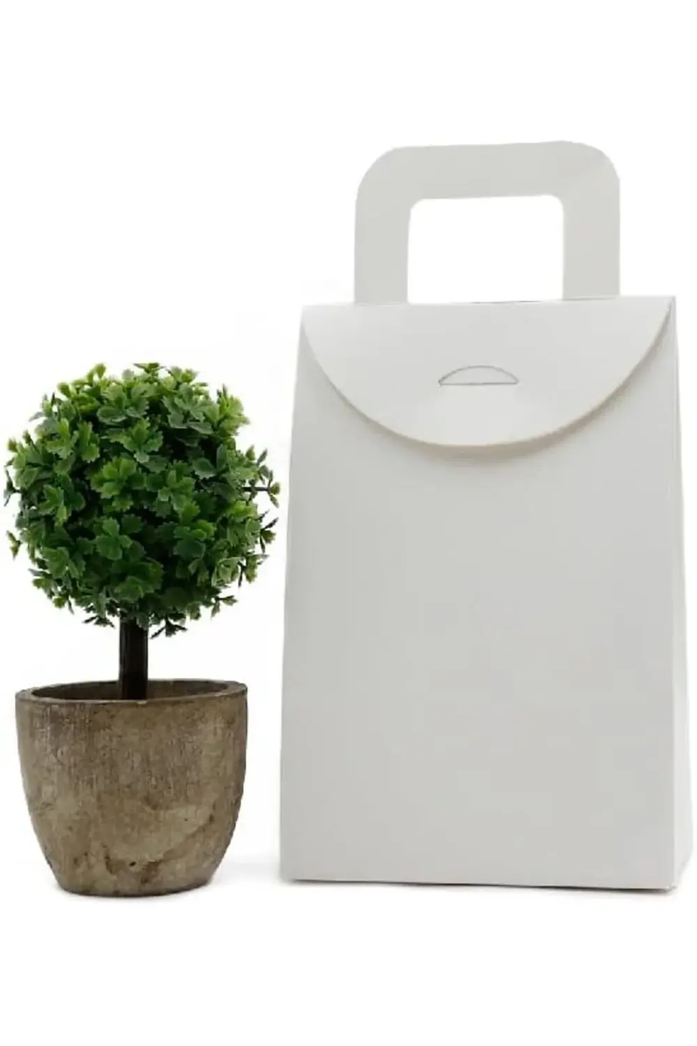 modaflux Beyaz Renk Çanta Model Hediye Kutusu (20 Adet) polynova
