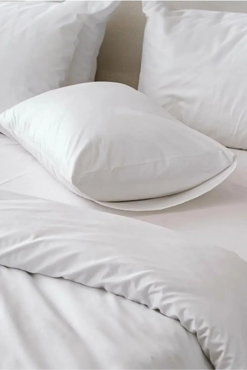 modaflux Beyaz Yastık Kılıfı – 50x70 Cm,%100 Pamuk, 83tel polynov