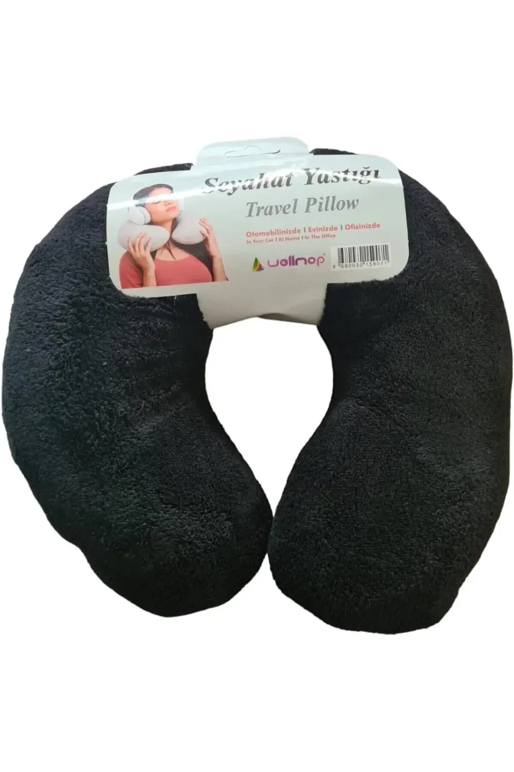 modaflux BOYUN YASTIĞI KOYU SİYAH polynova 395519