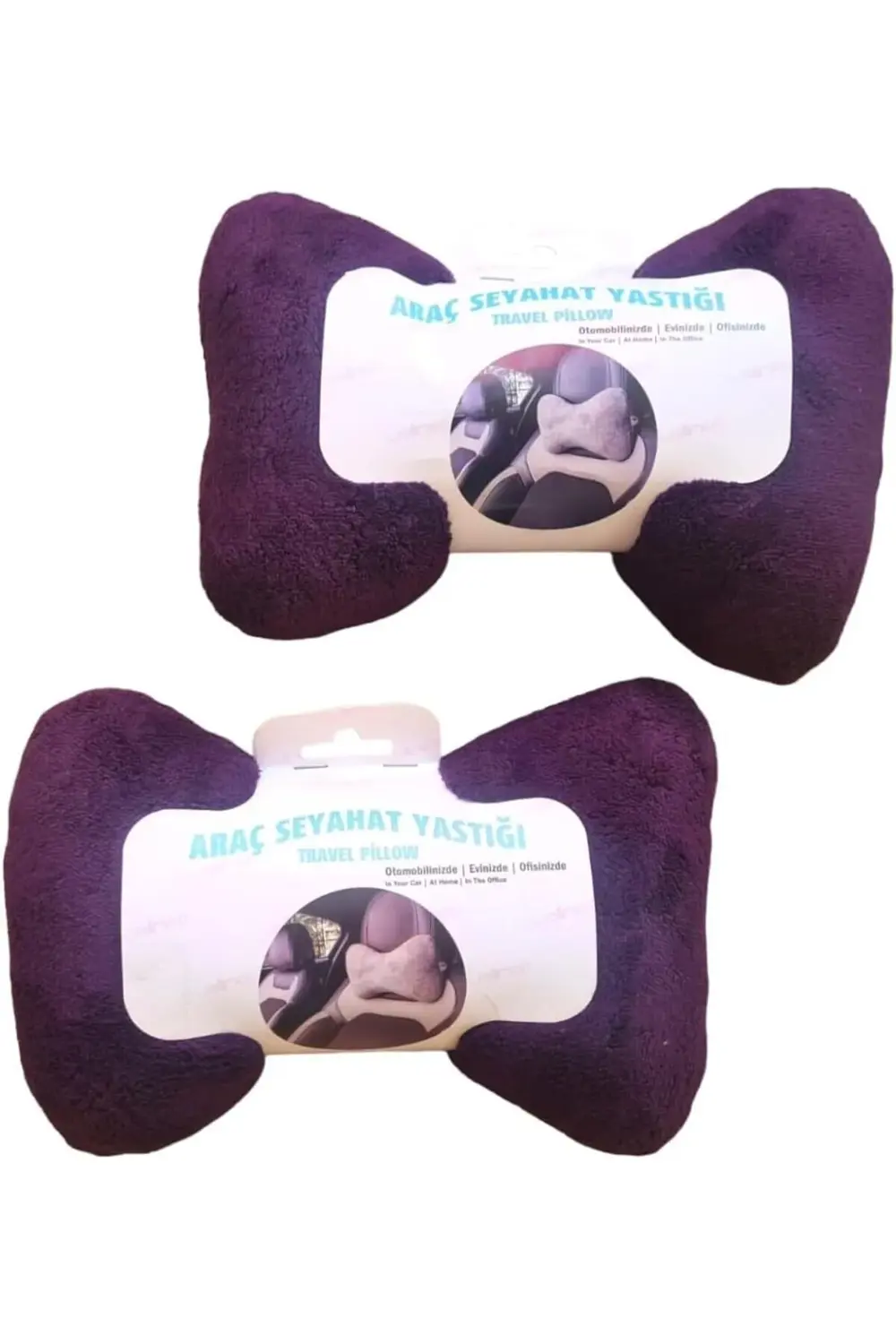 modaflux BOYUN YASTIK 2'Lİ MÜRDÜM polynova 395519