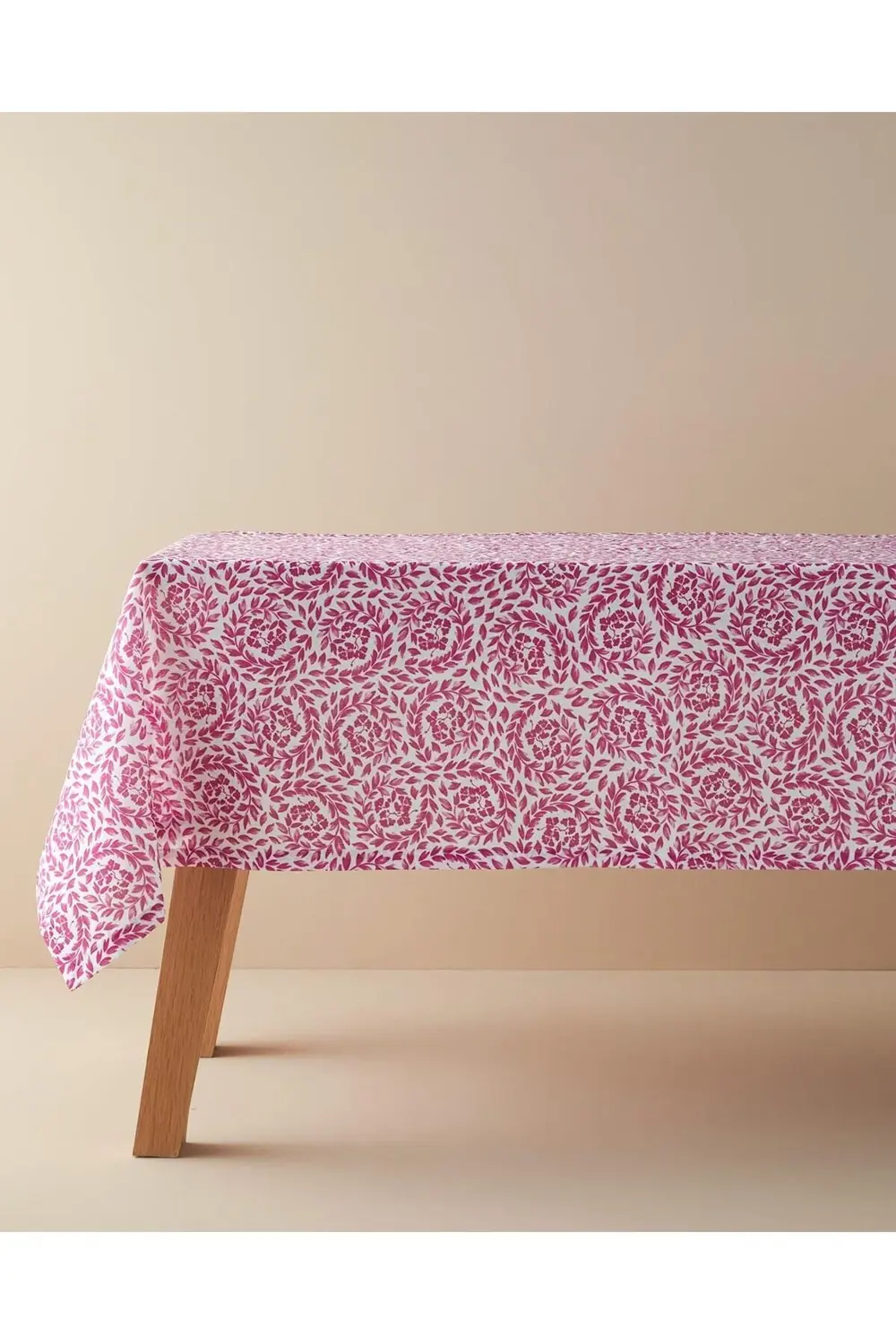 modaflux Carnival Floral Masa Örtüsü Fuşya polynova 395519