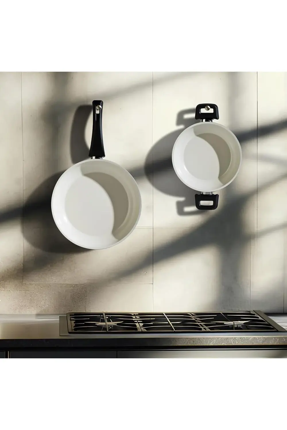 modaflux Ceramic Siyah 2 Parça Tava Seti polynova 395519