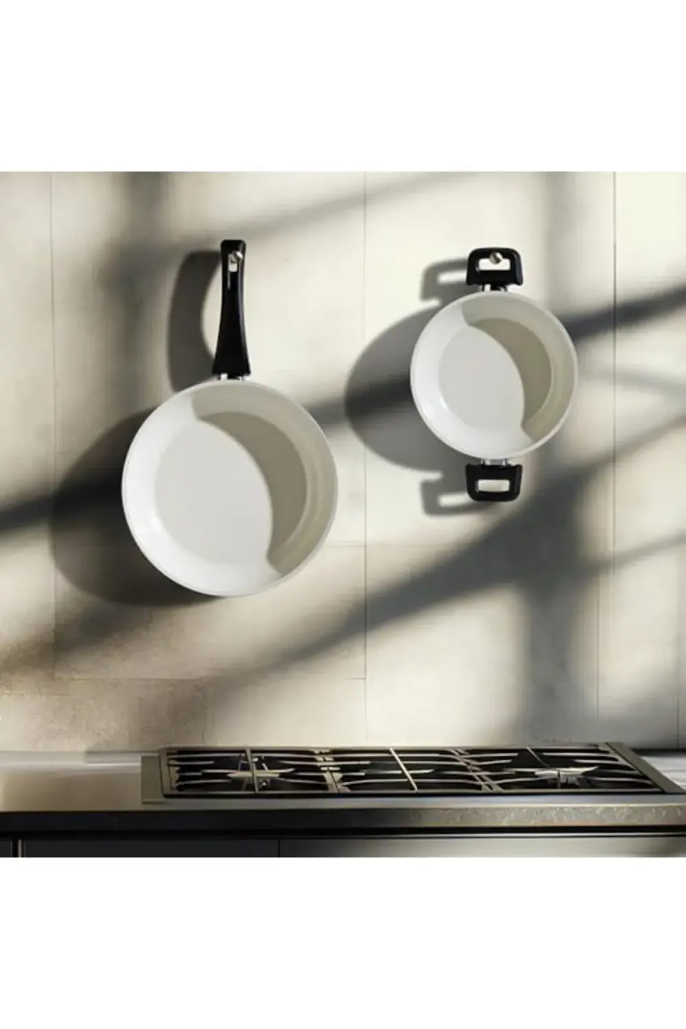 modaflux Ceramic Siyah 2 Parça Tava Seti polynova 395519