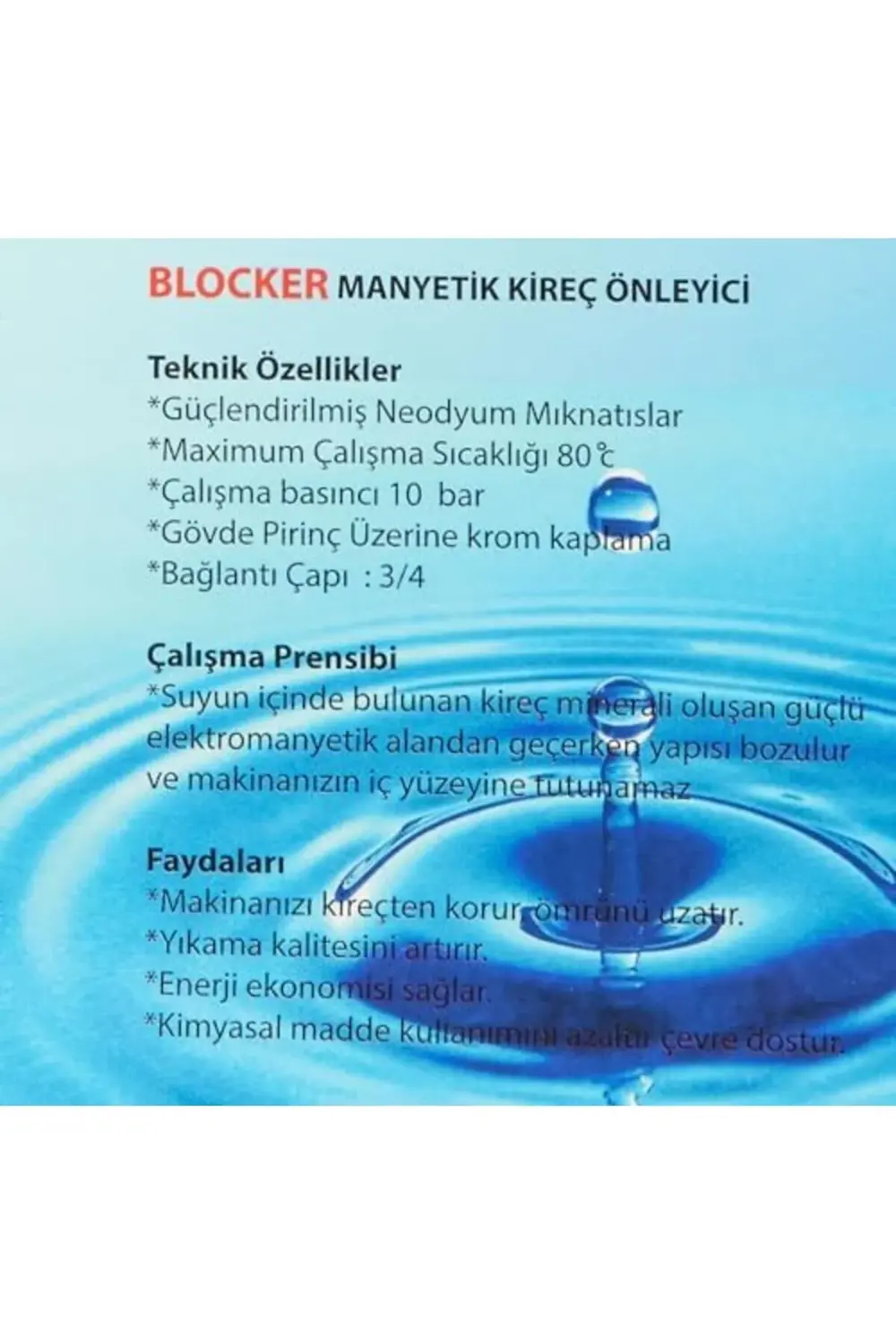 modaflux Çift MıknatıslıManyetik Kireç Kırıcı polynova 395519