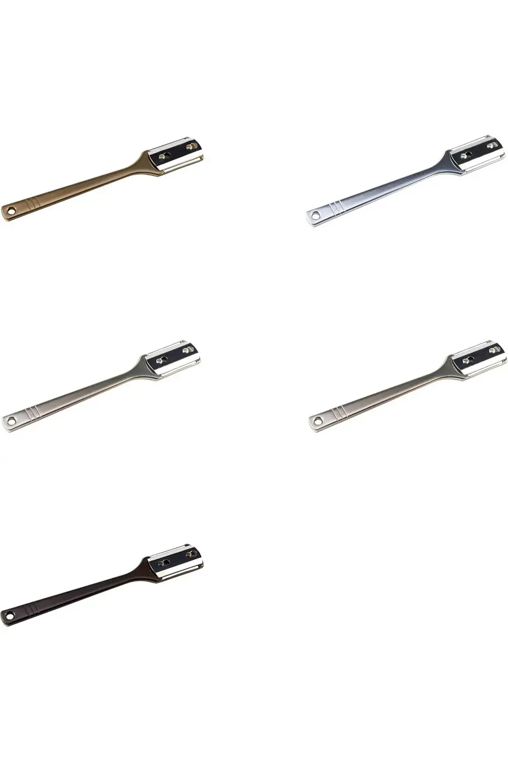 modaflux Çift Taraflı Kaşık Ustura (Sarı) polynova 395519