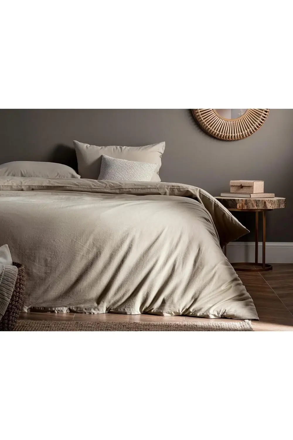 modaflux Coco NT0000000111 Mer Tek Kişilik Yıkamalı Nevresim Takı