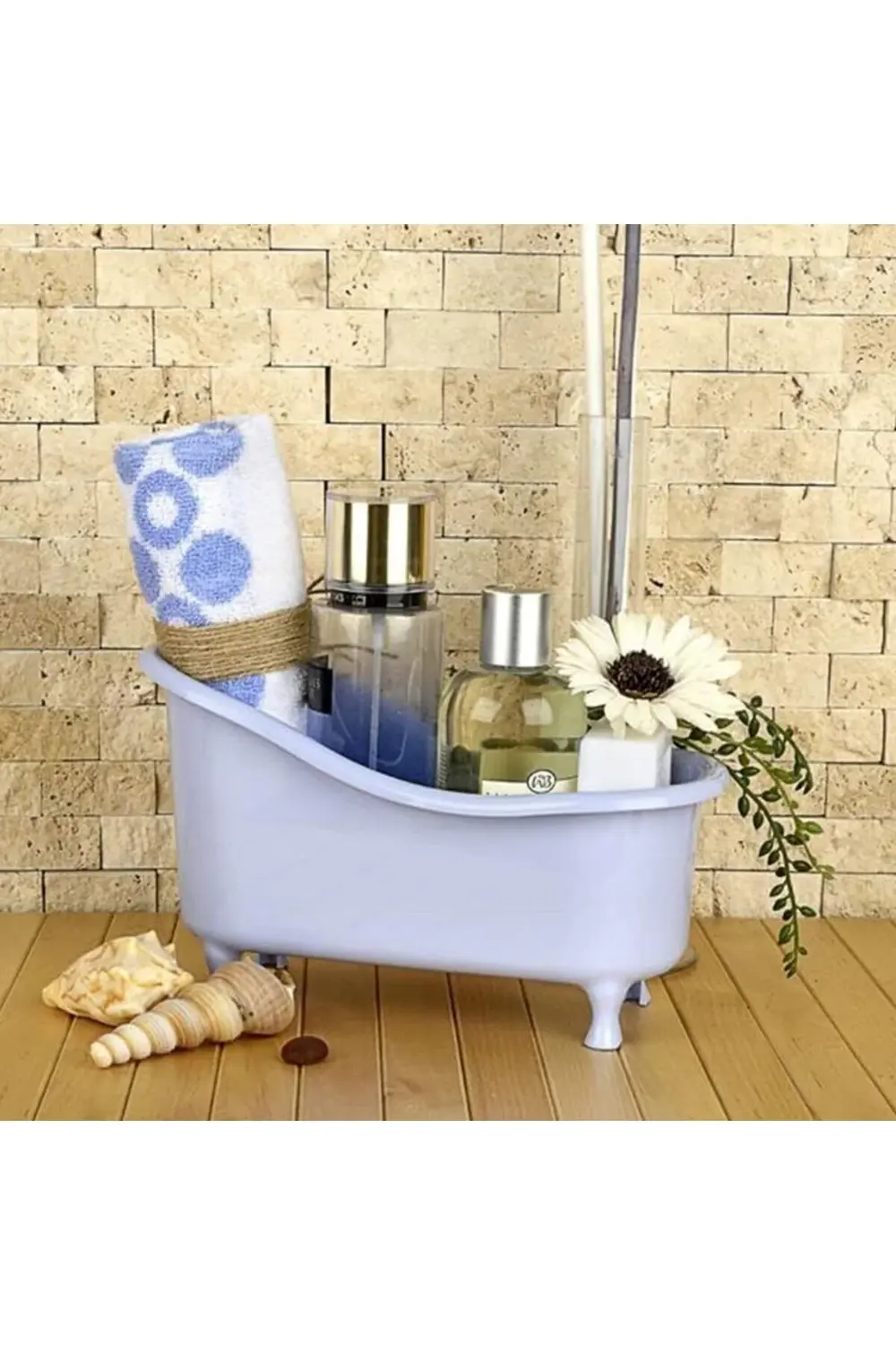 modaflux Dekoratif Mini Küvet Şeklinde Çok Amaçlı Düzenleyici Sep