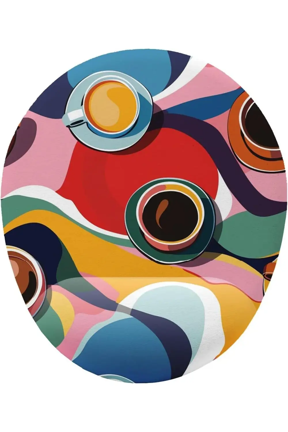 modaflux Desenli Bilek Destekli Mouse Pad polynova 395519