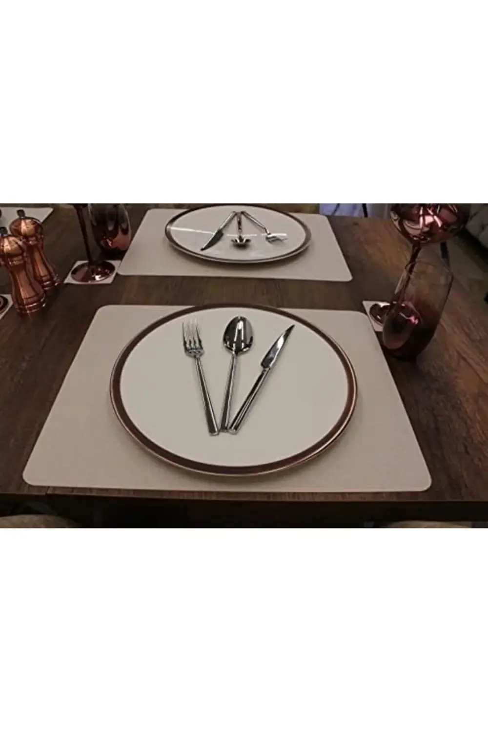 modaflux Düz Yat Deri Laser Kesim Servis 2 adet 35x45 cm polynova