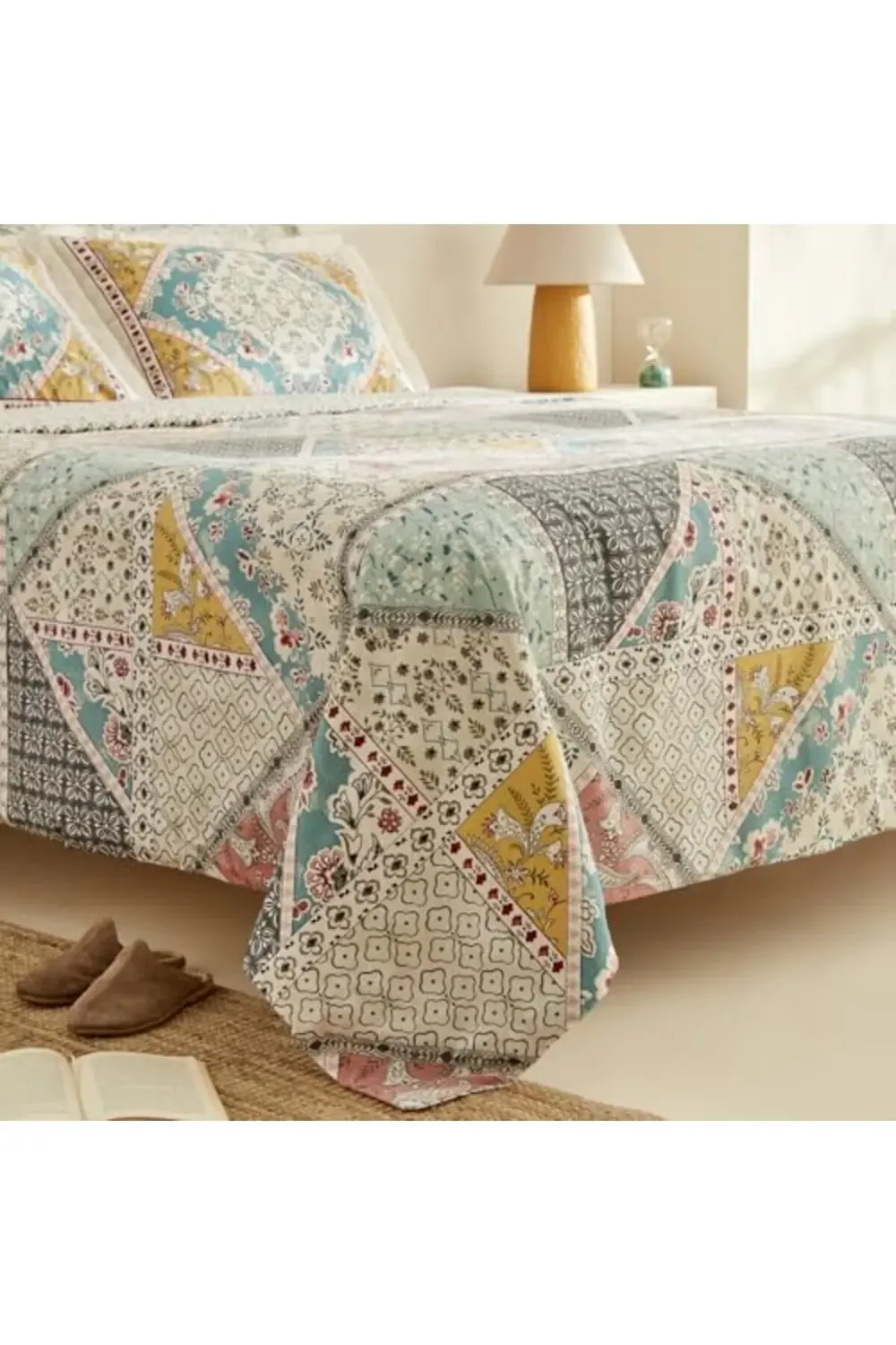 modaflux Edella%100 Pamuk Tek Kişilik Nevresim Takımı Multicolor