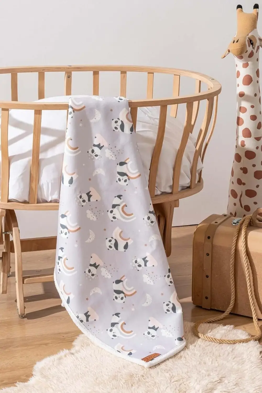 modaflux Fluffy Bebek Battaniyesi 70x100 Cm Desen polynova 395519