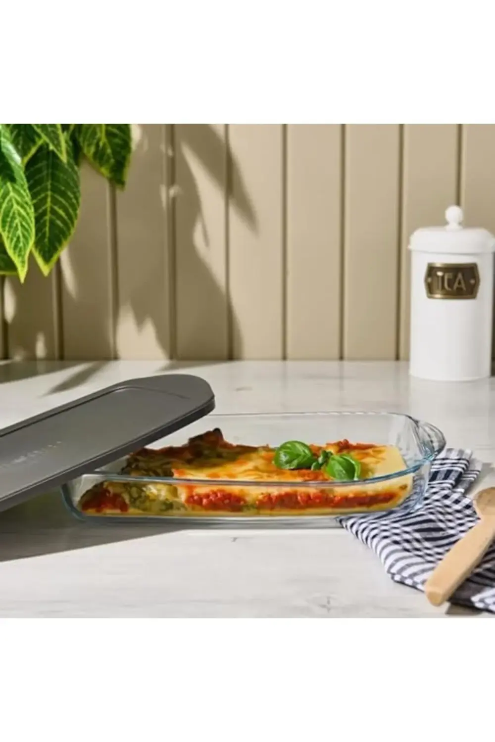 modaflux , Gri Plastik Kapaklı Fırın Tepsileri, 50 CC polynova 39