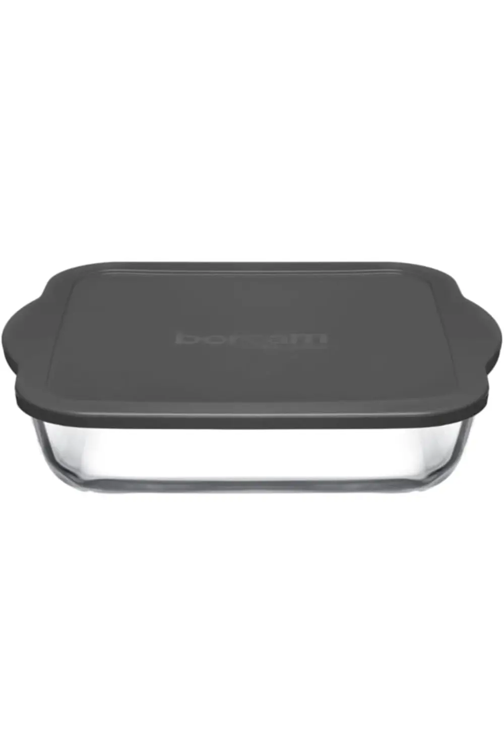 modaflux Gri Plastik Kapaklı Fırın Tepsisi 2000 CC polynova 39551