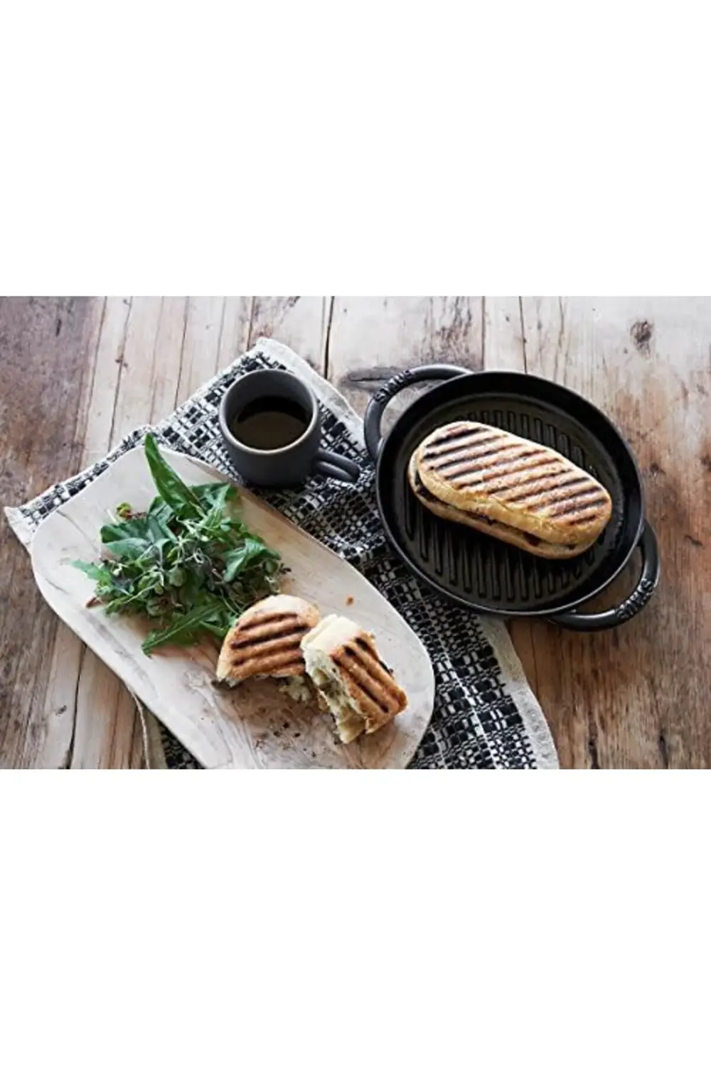 modaflux Grill Pans Çift Kulplu Döküm Tava polynova 395519