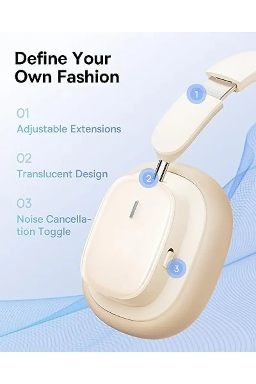 modaflux H1i Bowie ANC -Beyaz polynova 395519