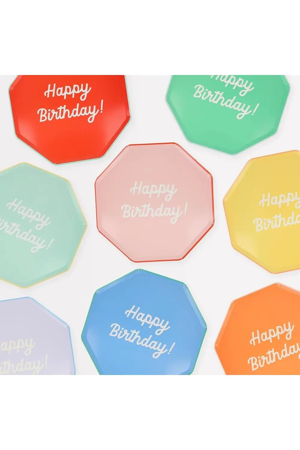 modaflux - Happy Birthday Tabaklar - L - 8 Adet polynova 395519