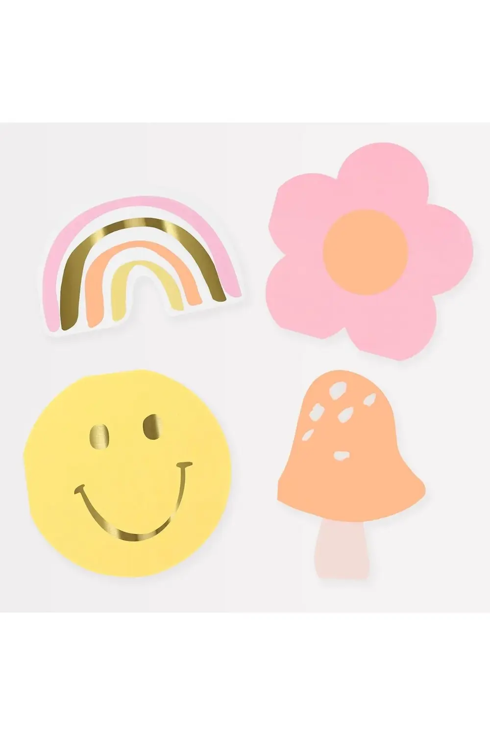 modaflux - Happy Face Diecut - Mutlu Yüz Semboller Peçeteler (x16